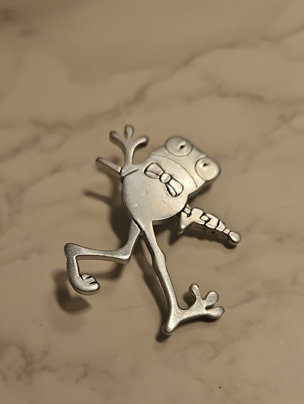 Frog Brooch Vintage Funny